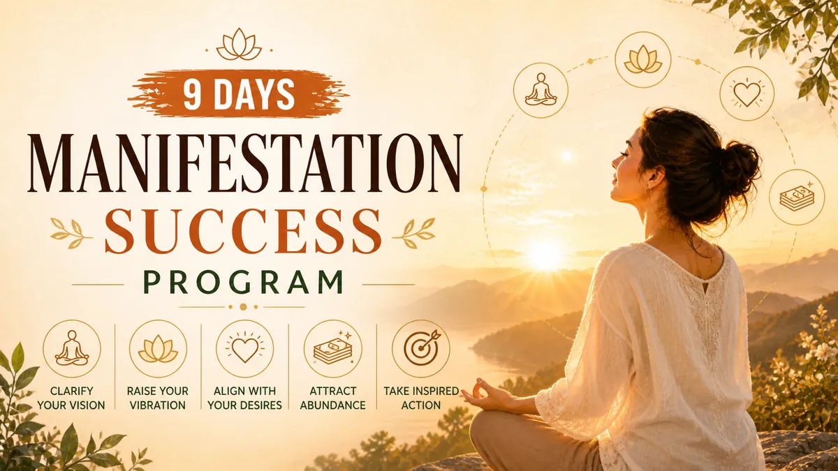 Manifestation Success Program - 9 Days